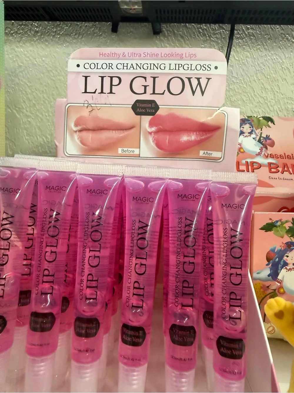 Lip Glow Color-Changing Lip Gloss - Pink
